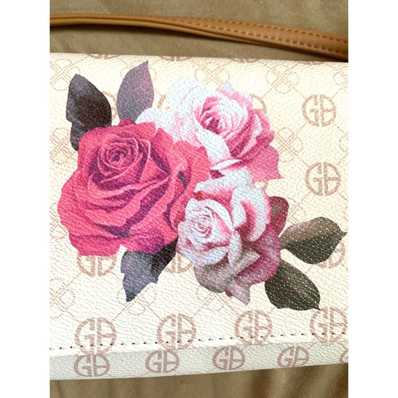 Giani Bernini Rose Shoulder Crossbody Bag Purse - Picture 5 of 5